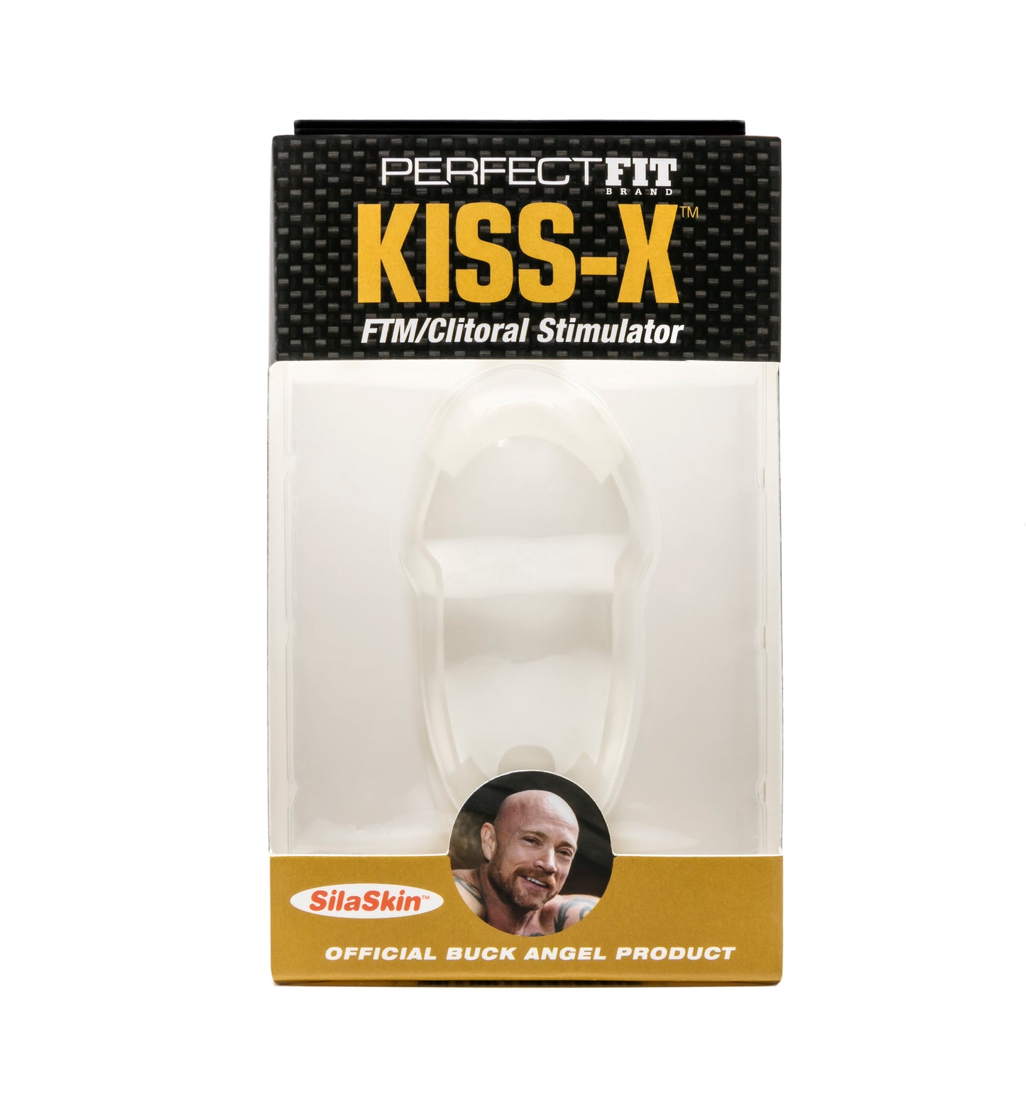 PerfectFit Buck Angel KissX FTM Clitoral Stimulator Clear