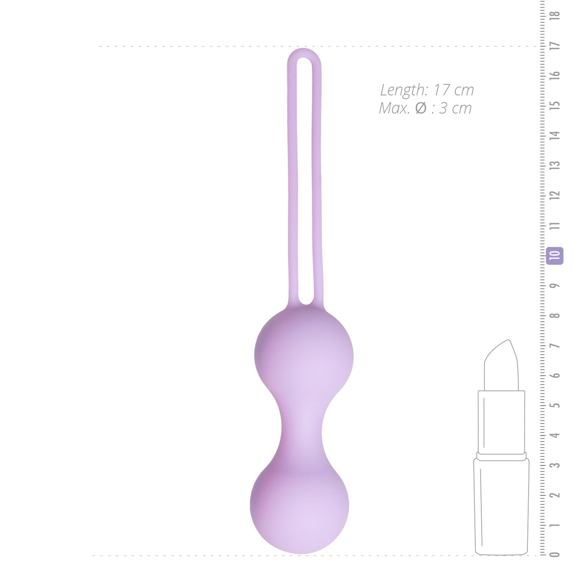 Easy Toys | Geisha Collection Kegel Ball Big Purple