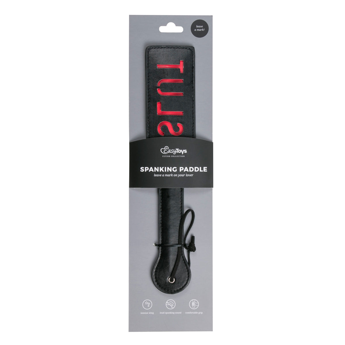 Fetish Collection Paddle Slut Black