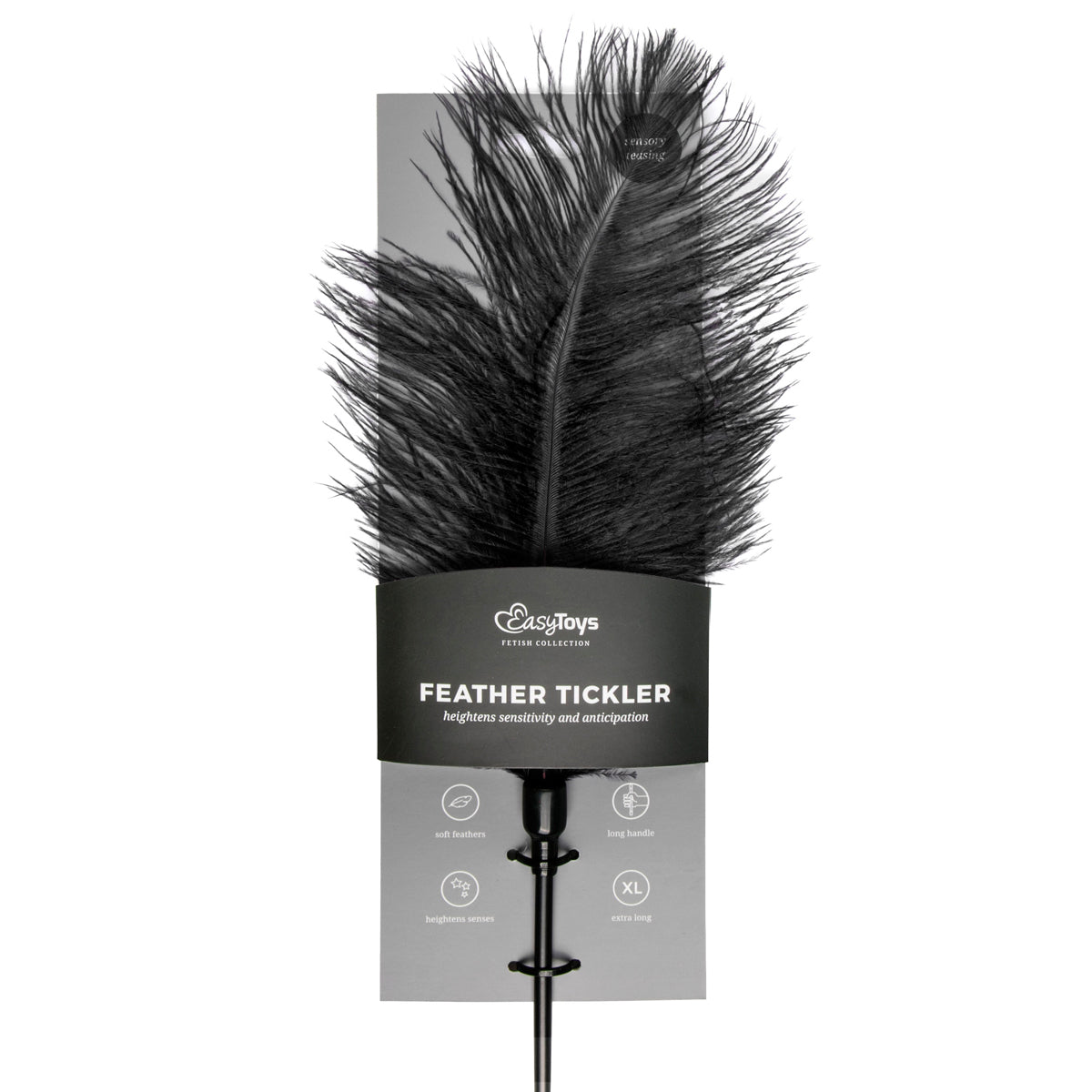 Fetish Collection Feather Tickler Black