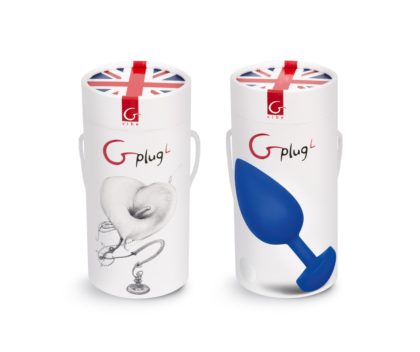 Gvibe Gplug Large Navy Blue - Anal Butt Plug Vibrator