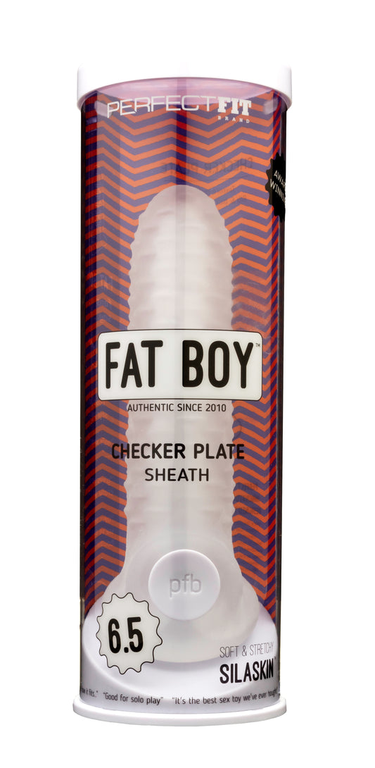 PerfectFit Fat Boy Checker Plate Sheath 6.5"