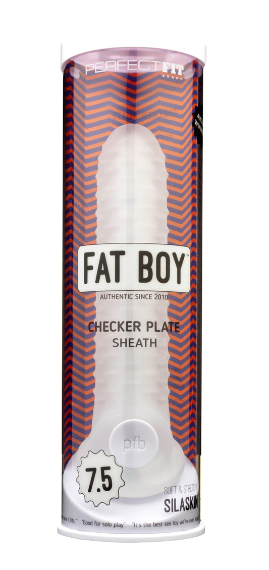 PerfectFit Fat Boy Checker Plate Sheath 7.5"