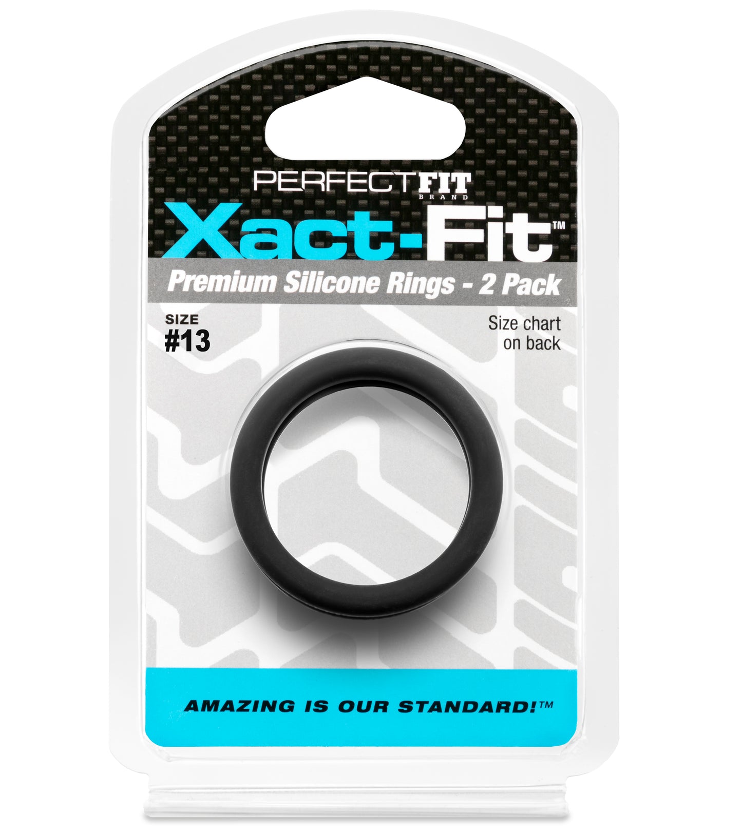 PerfectFit Xact-Fit #13 1.3" Premium Silicone Rings - 2 Pack