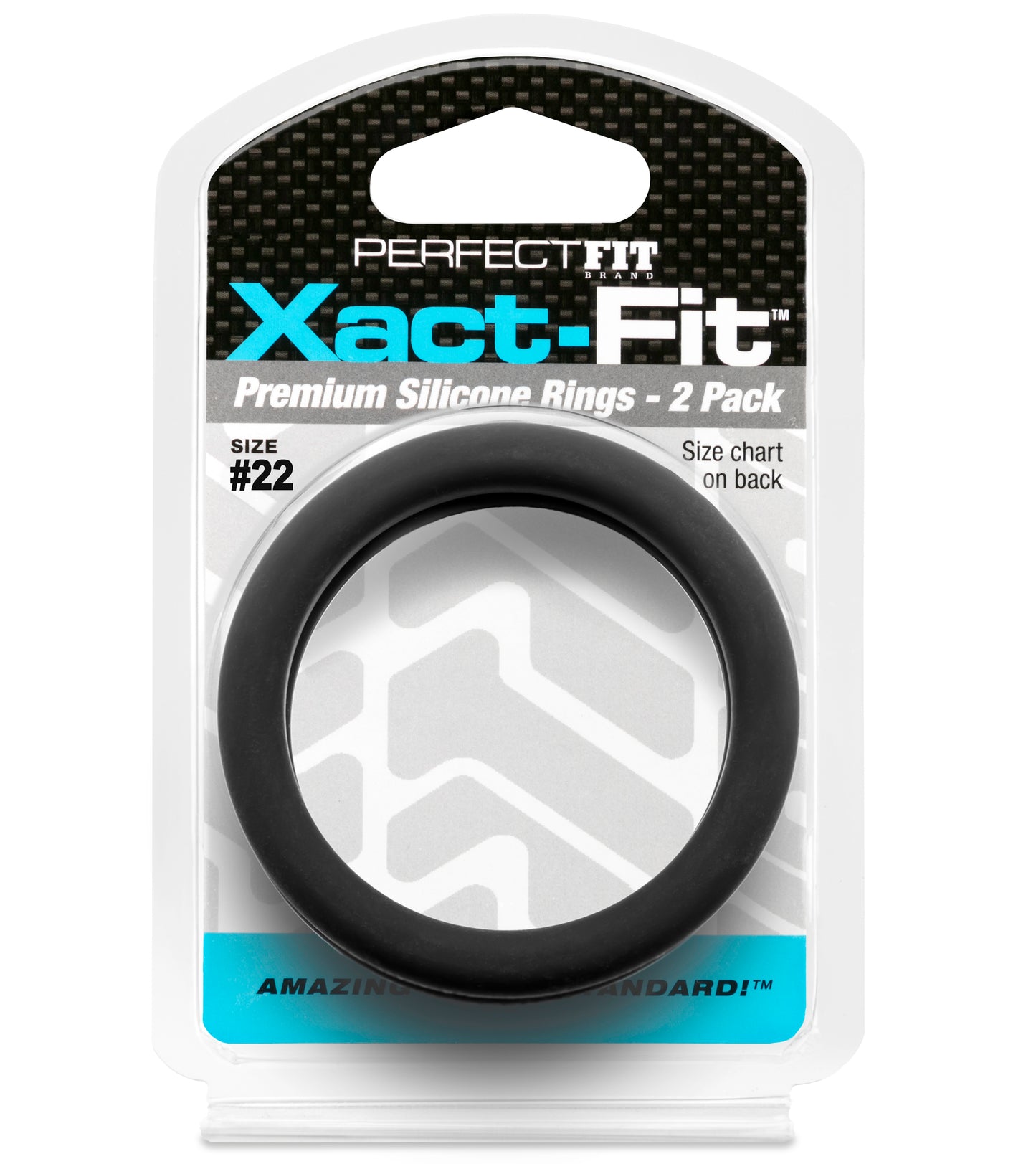 PerfectFit Xact-Fit #22 2.2" Premium Silicone Rings - 2 Pack