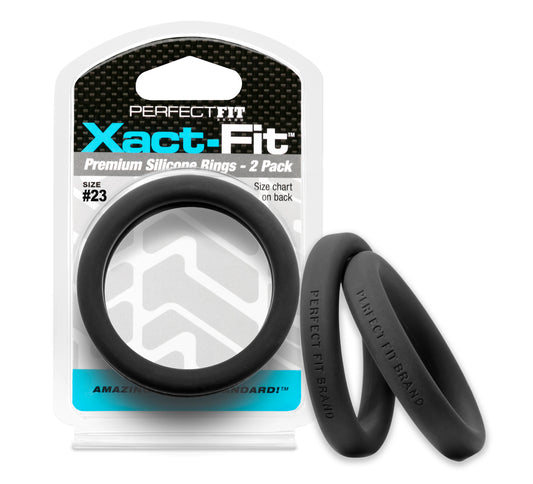 PerfectFit Xact-Fit #23 2.3" Premium Silicone Rings - 2 Pack