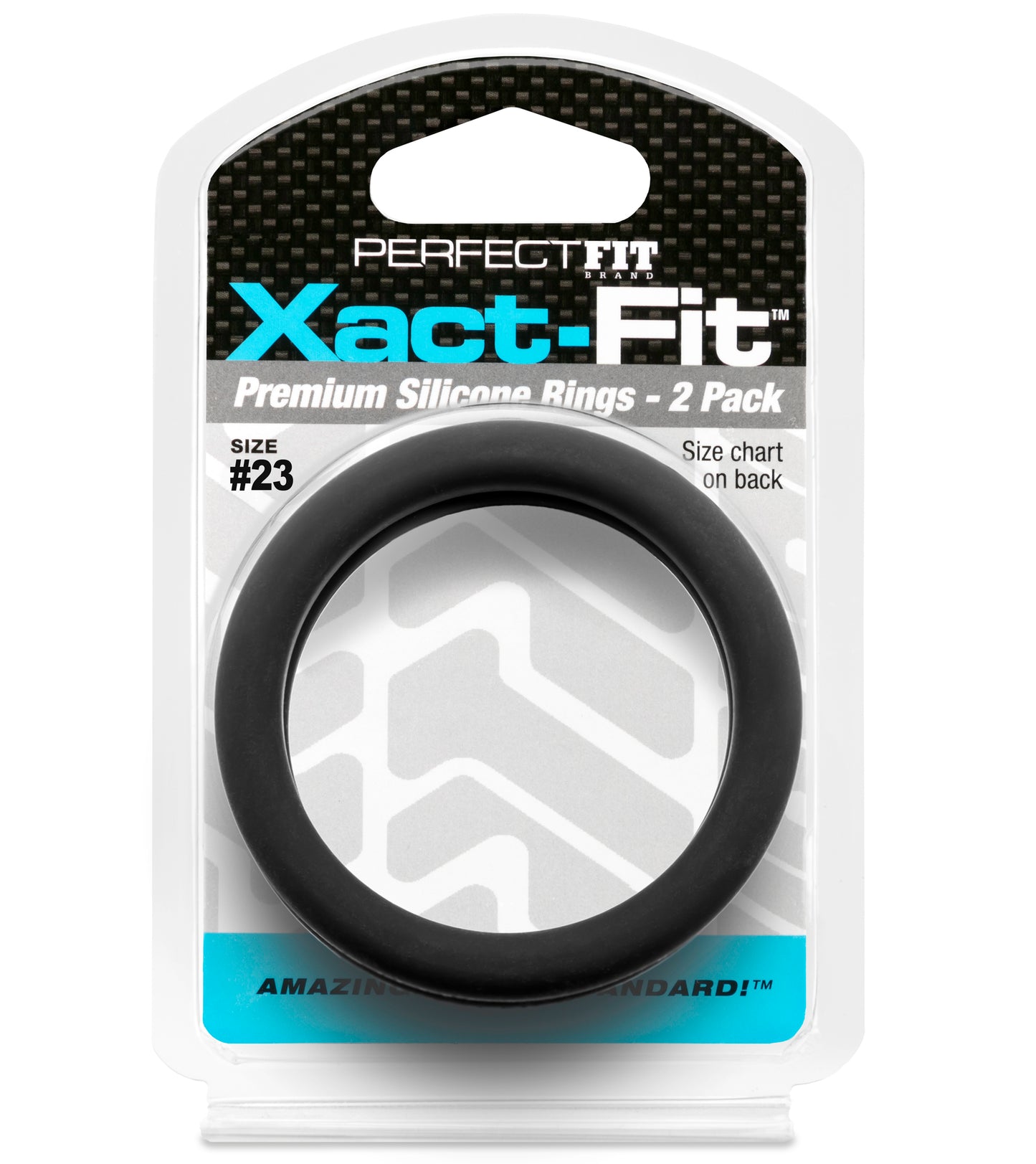 PerfectFit Xact-Fit #23 2.3" Premium Silicone Rings - 2 Pack