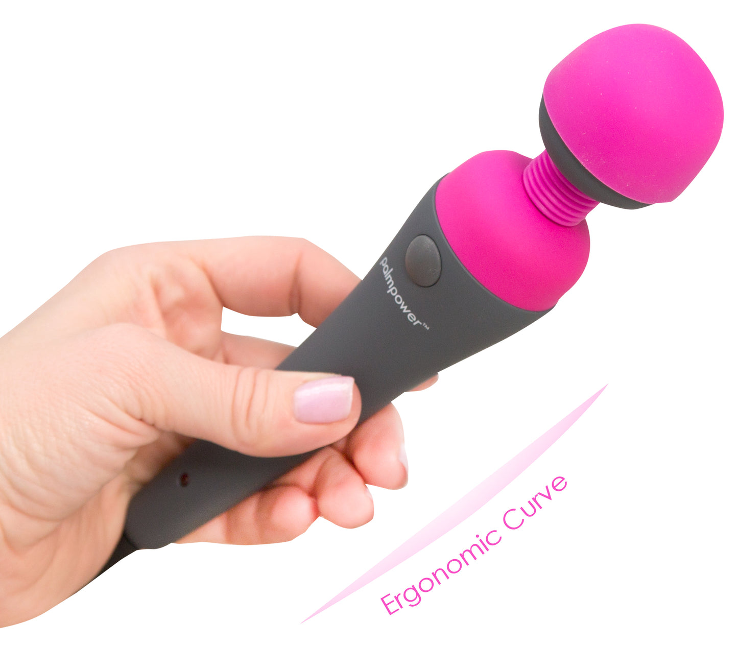 PalmPower Massage Wand Vibrator Pink