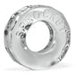 OxBalls Sprocket No-Roll Comfort Cockring Cock Ring Clear