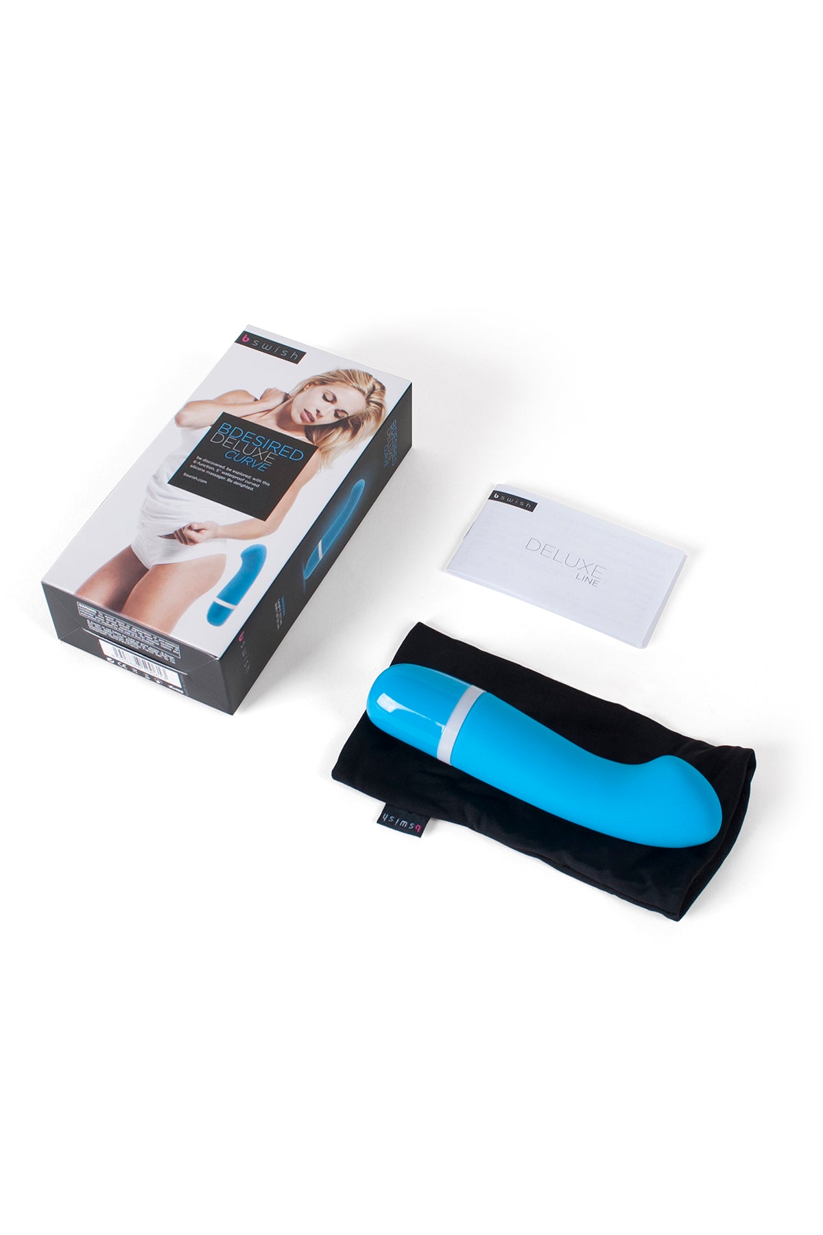 B Swish Bswish Bdesired Deluxe Curve Blue Lagoon Massager Vibrator