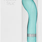 Pillow Talk Sassy Pink G-Spot Massager w Swarovski Crystal - Teal