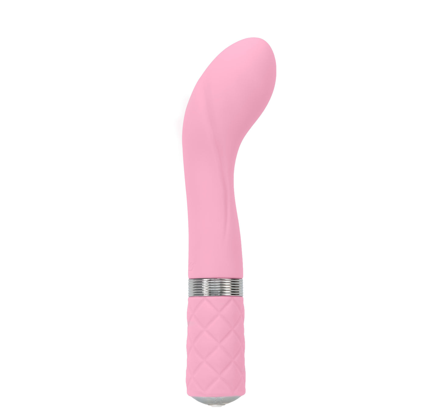 Pillow Talk Sassy Pink G-Spot Massager w Swarovski Crystal - Pink