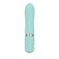 Pillow Talk Flirty Mini Massager PowerBullet Vibrator w Swarovski Crystal - Teal