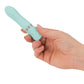 Pillow Talk Flirty Mini Massager PowerBullet Vibrator w Swarovski Crystal - Teal