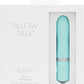 Pillow Talk Flirty Mini Massager PowerBullet Vibrator w Swarovski Crystal - Teal