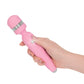 Pillow Talk Cheeky Body Wand w Swarovski Crystal Button - Pink