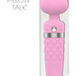 Pillow Talk Sultry Dual Ended Warming Massager w Swarovski Crystal Pink