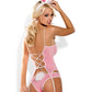 Obsessive Lingerie Bunny Suit 4 Pc Piece Costume Size S/M or L/XL