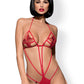 Obsessive Lingerie Luiza Teddy Red Size S/M