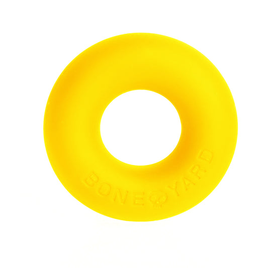 Boneyard Ultimate Silicone Cock Ring Yellow