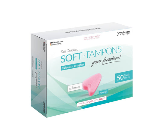 JOYDIVISION Soft Sponge Tampons 50 Pc Pieces