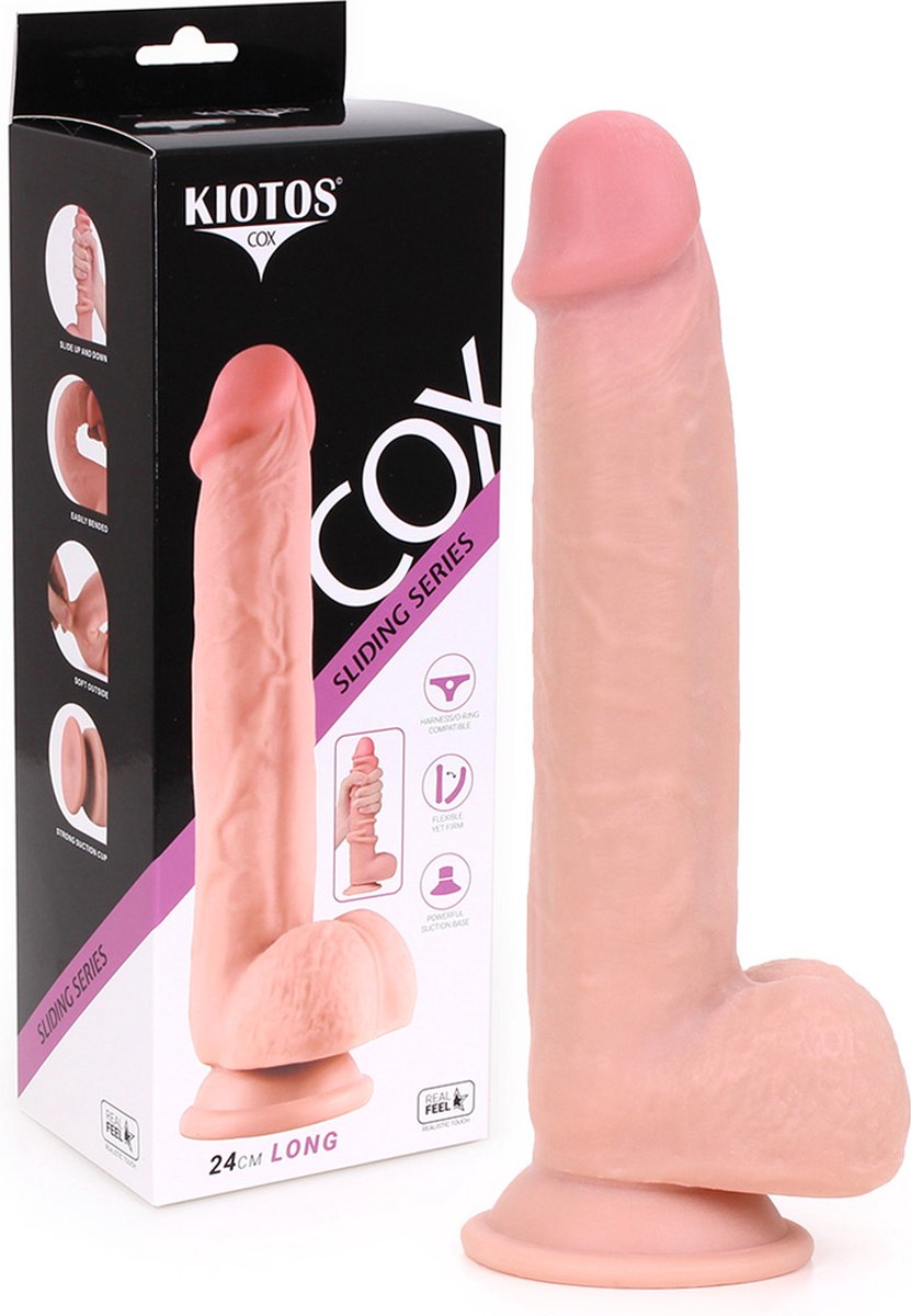 O-Products | Kiotos Cox Sliding Skin Dildo 24cm Flesh