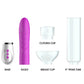 Shots Toys | Pumped Twister 4 in 1 Rechargeable Couples Pump Kit Purple