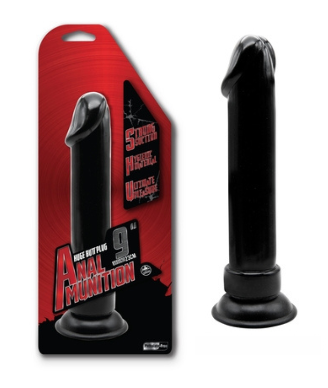 Excellent Power | Anal Munition 9" Butt Plug with Suction Cup