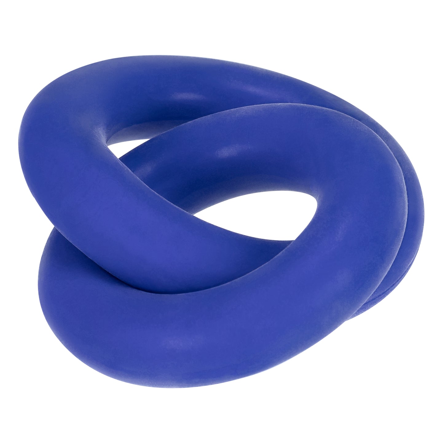 HunkyJunk DUO Linked Cock/Ball Rings Cobalt