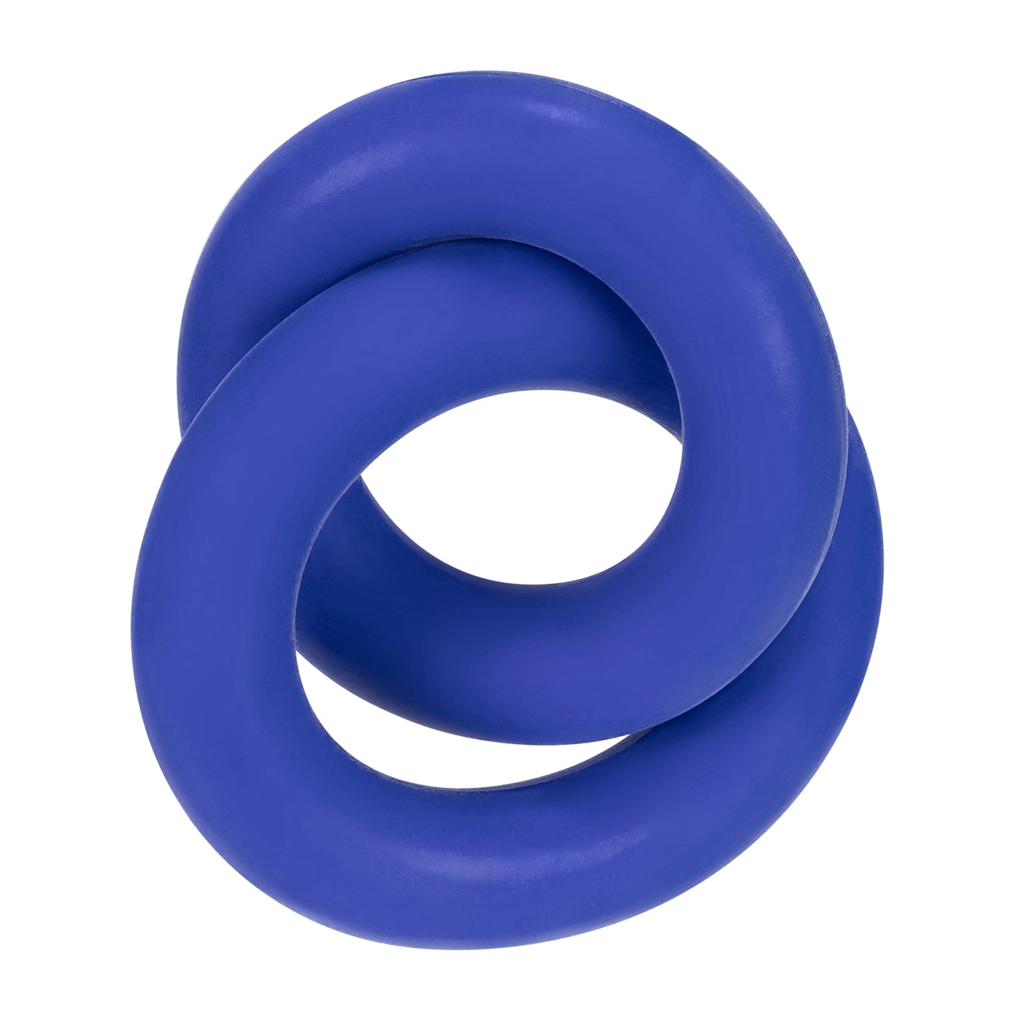 HunkyJunk DUO Linked Cock/Ball Rings Cobalt