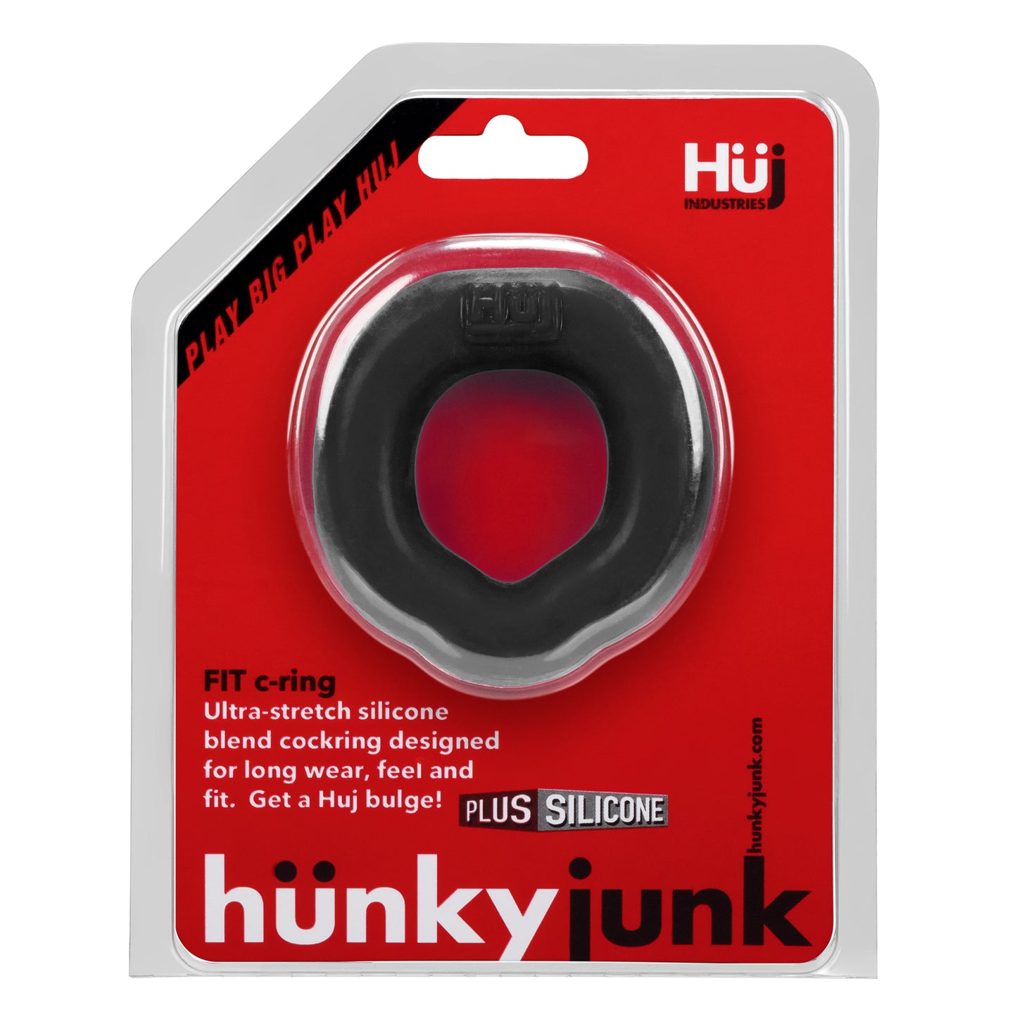 HunkyJunk FIT Ergo Long-Wear C-ring Tar