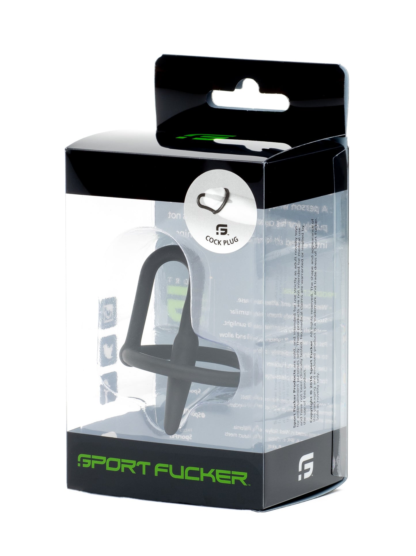 Sport Fucker Cock Plug Black