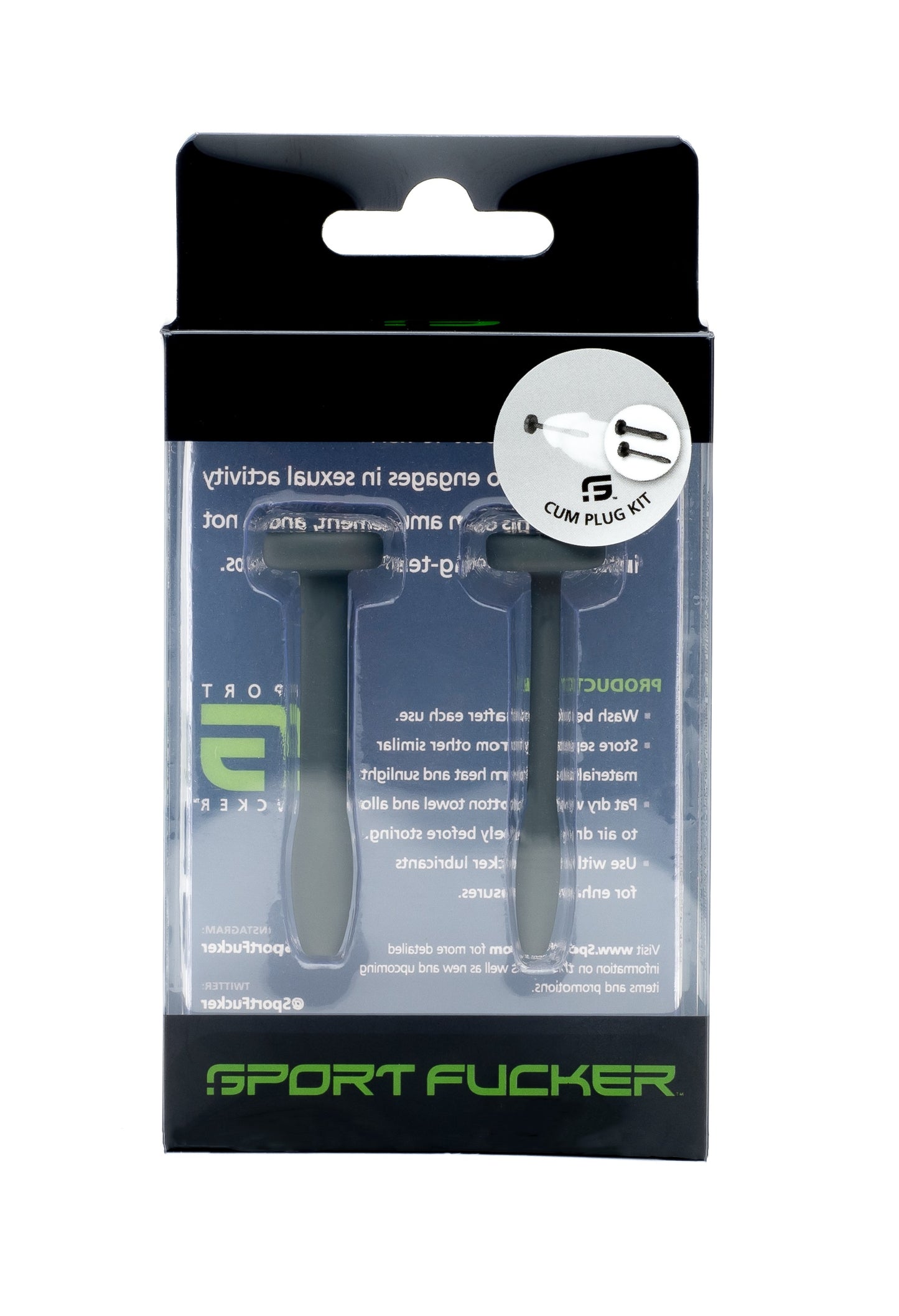 Sport Fucker Cum Plug Kit Grey