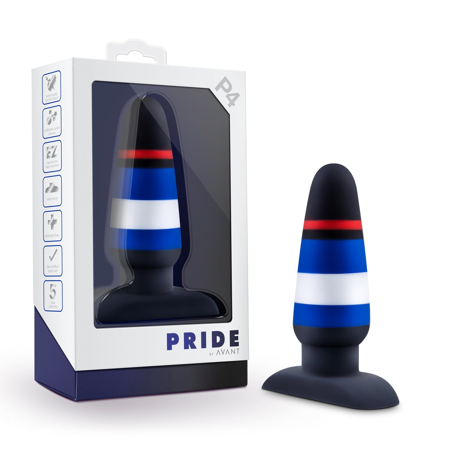 Avant Pride P4 Power Play Silicone Butt Plug