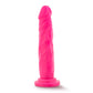 Blush Novelties Neo Dual Density Cock Dildo 7.5" Neon Pink