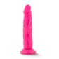 Blush Novelties Neo Dual Density Cock Dildo 7.5" Neon Pink