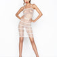 Passion Lingerie Dress Translucent Mesh White BS033 Size OS