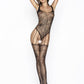 Passion Lingerie Bodystocking BS034 Black Size OS