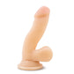 Blush Novelties Au Naturel 6.5" inches Sensa Feel Dildo Beige w Suction Cup