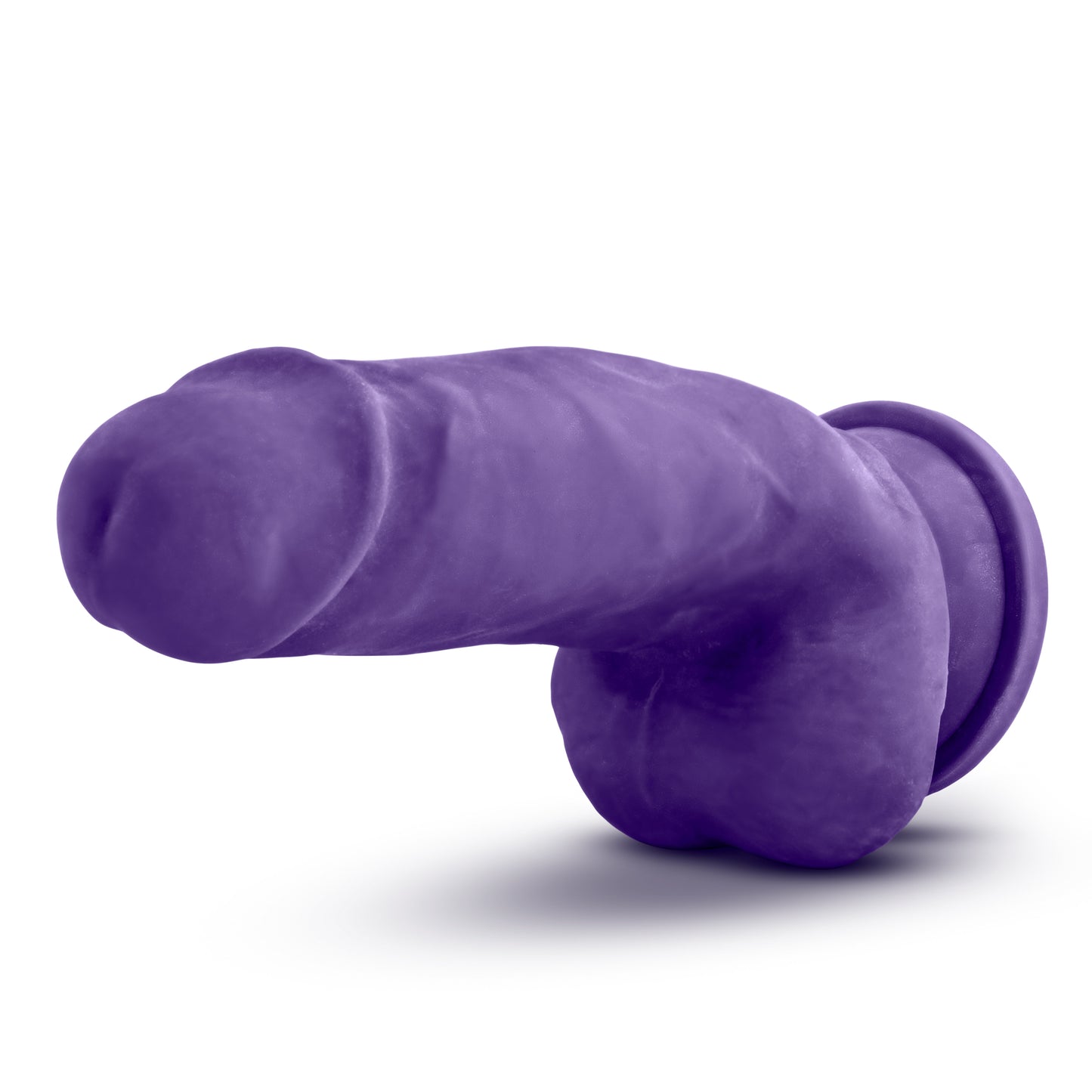 Blush Novelties Au Naturel Bold Beefy 7" inches Dildo Purple