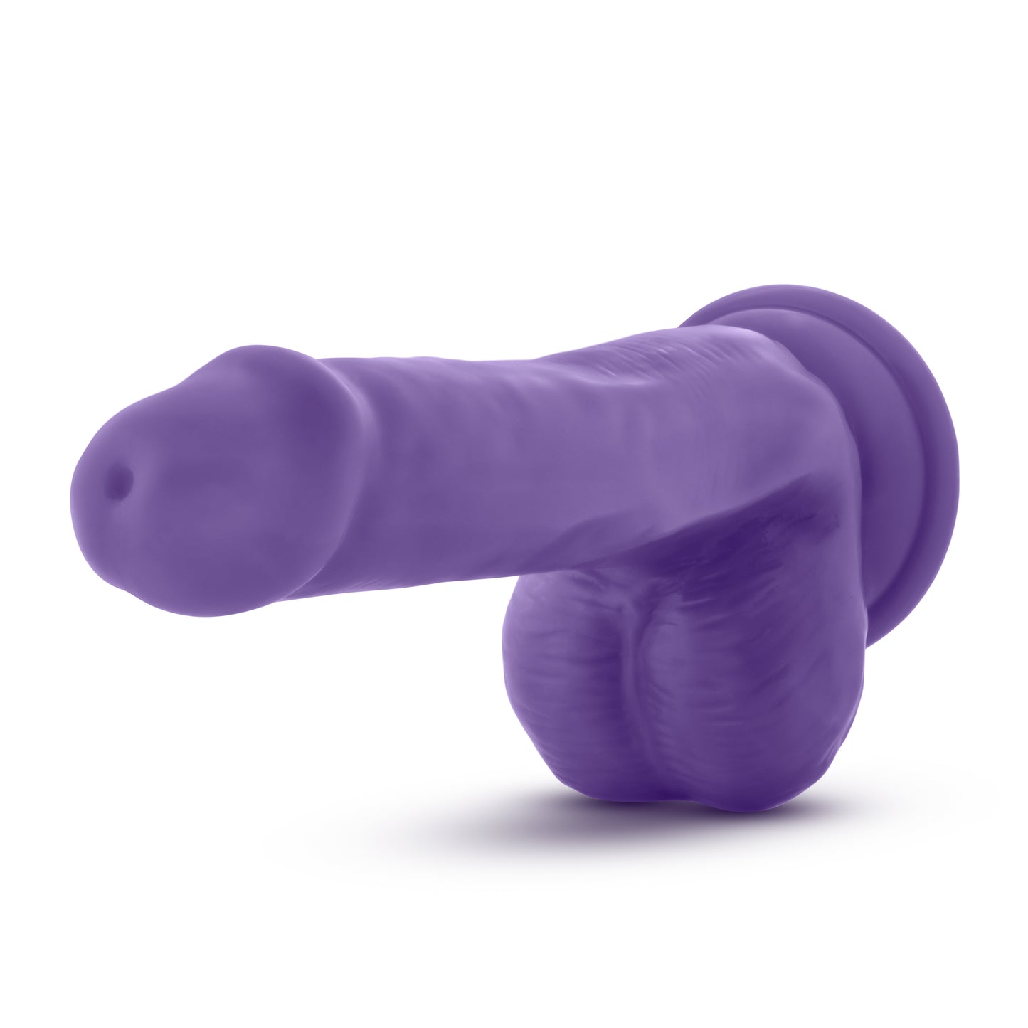 Blush Novelties Au Naturel Bold Delight 6" inches Dildo Purple