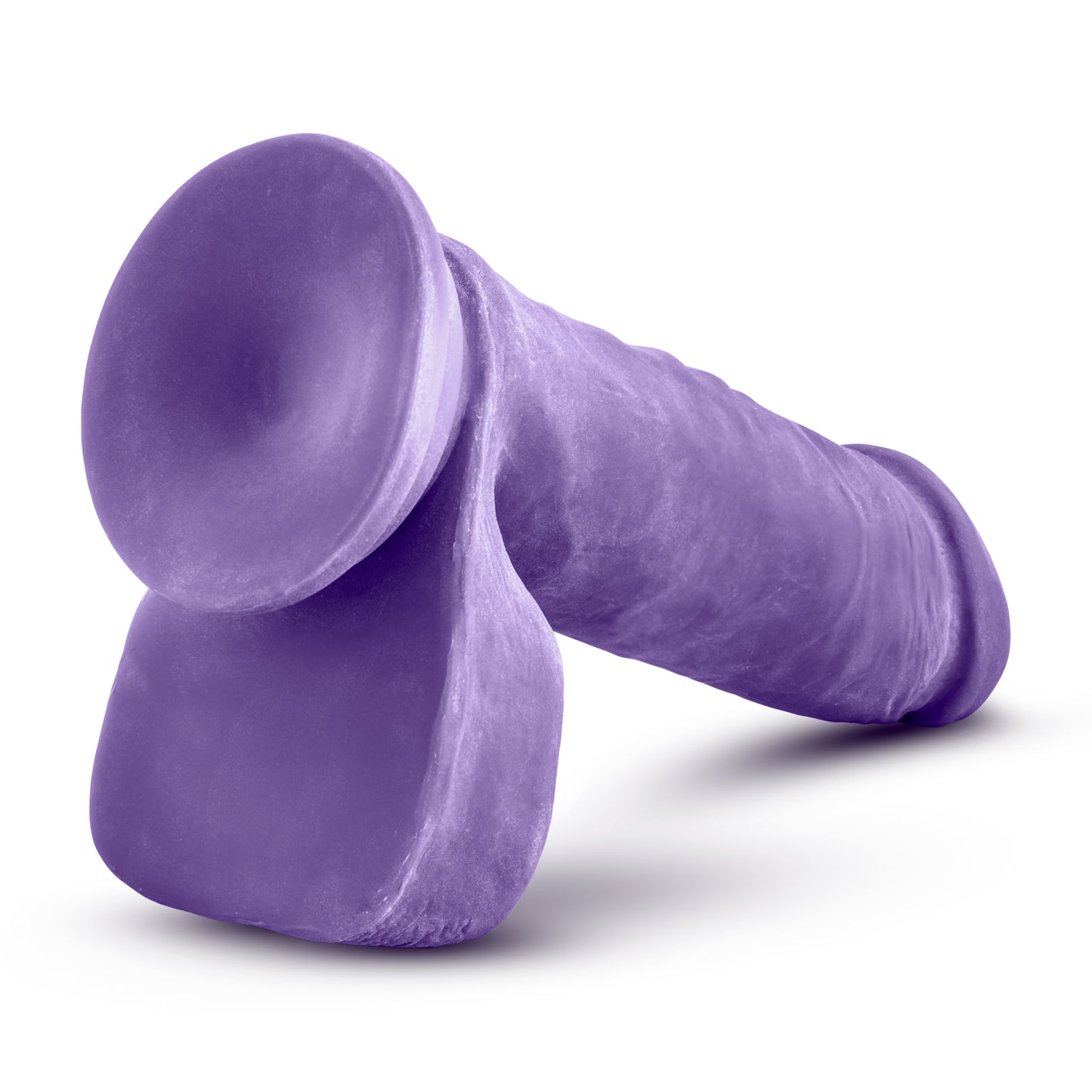 Blush Novelties Au Naturel Bold Hero 8" inches Dildo Purple