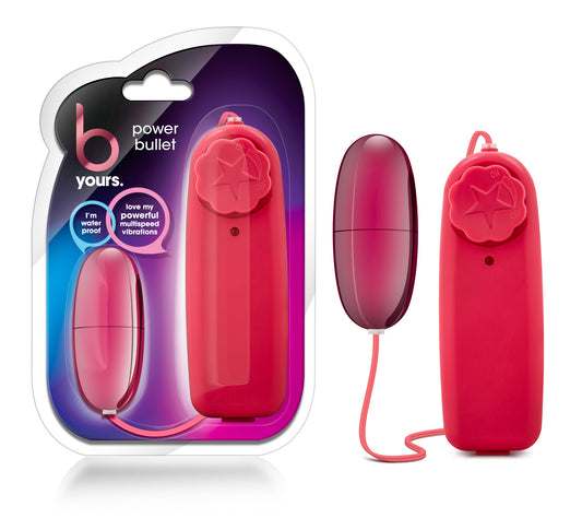 Blush Novelties B Yours Power Bullet Cerise