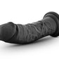 Ruse Jammy Black Dildo 8" with Suction Cup