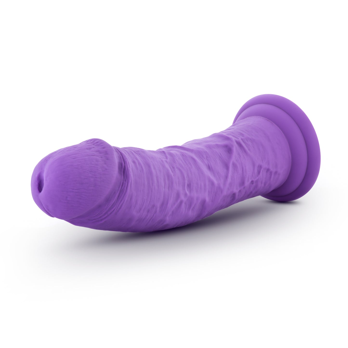 Ruse Jammy 8" Dildo with Suction Cup Purple