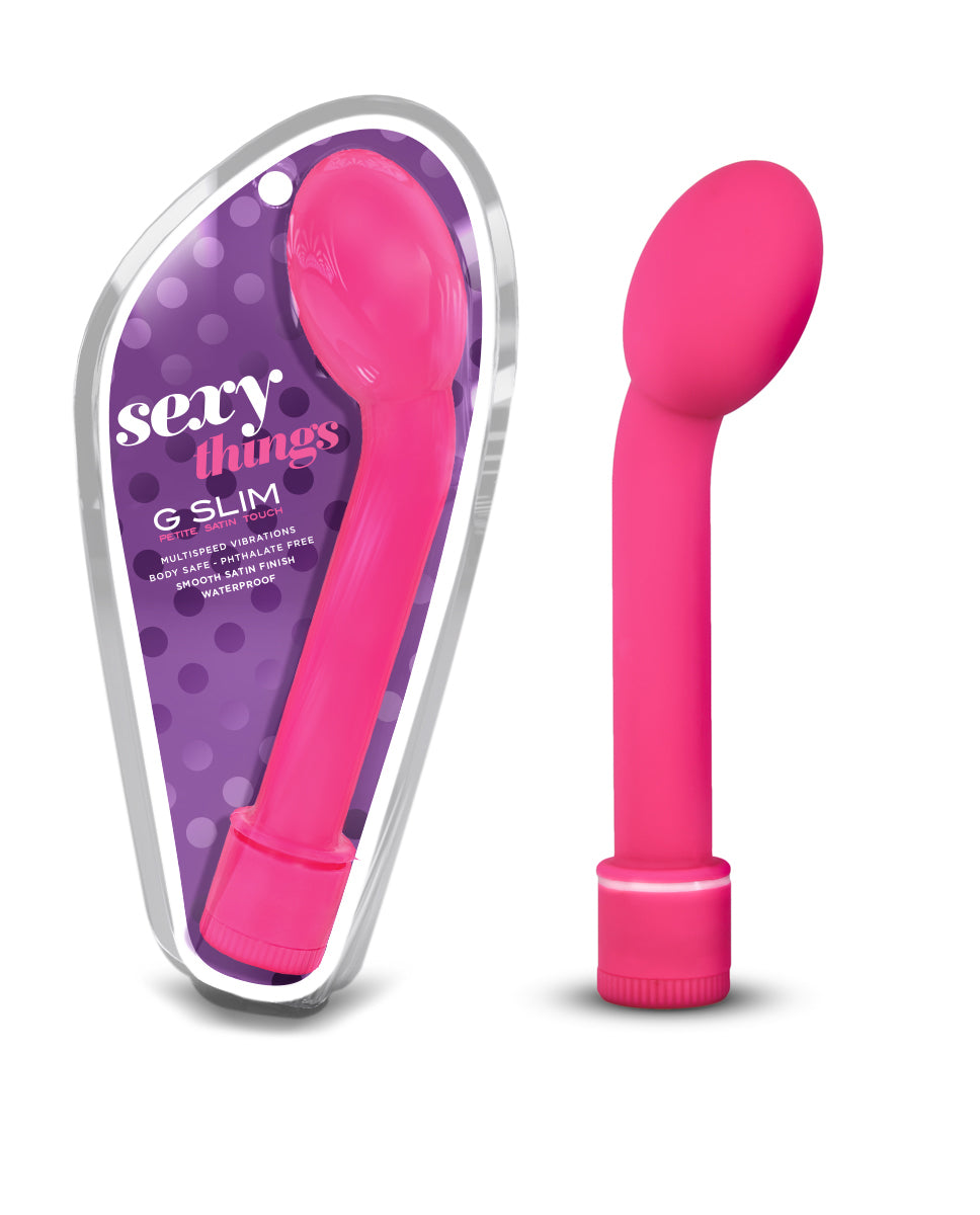 Blush Novelties Sexy Things G Slim Petite G-Spot Vibrator Pink