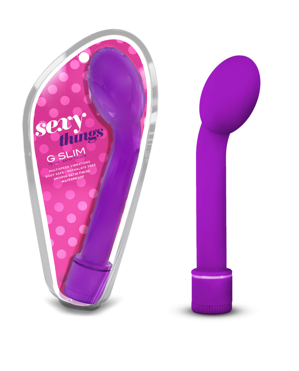 Blush Novelties Sexy Things G Slim Petite G-Spot Vibrator Purple