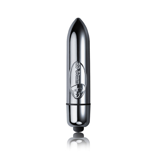 Rocks Off RO-80 Single Speed Bullet Vibrator Chrome