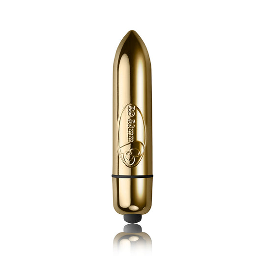 Rocks Off RO-80 Single Speed Bullet Vibrator Champagne Gold