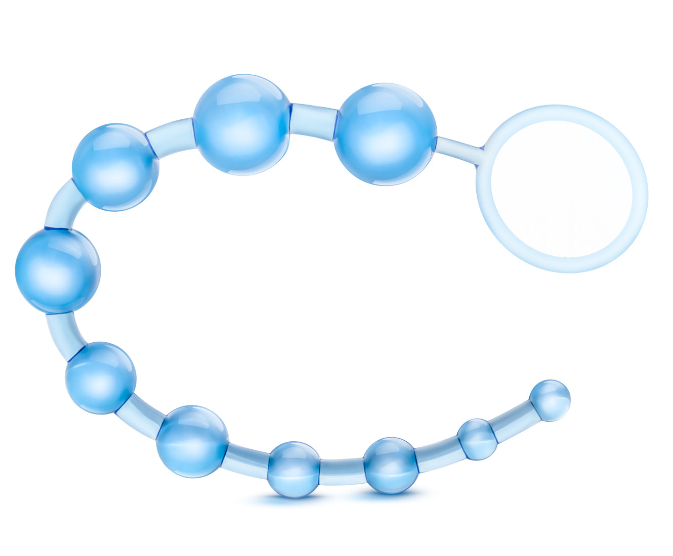 Blush Novelties B Yours Basic Anal Beads Blue